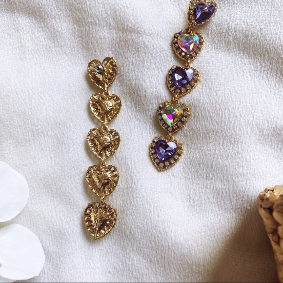 Heart Earrings - Picture 4 of 5